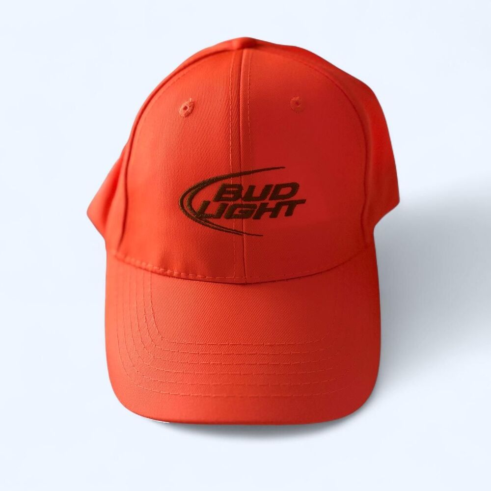 Unbranded Men's Orange and Red Hat